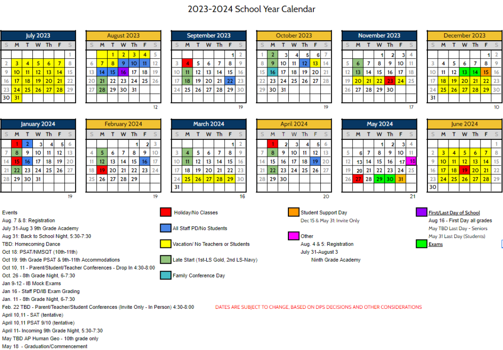 Northfield High School » Bell Schedule & Calendars