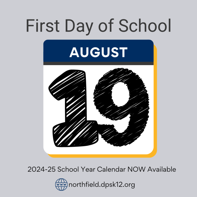 Northfield High School » 202425 Northfield School Calendar