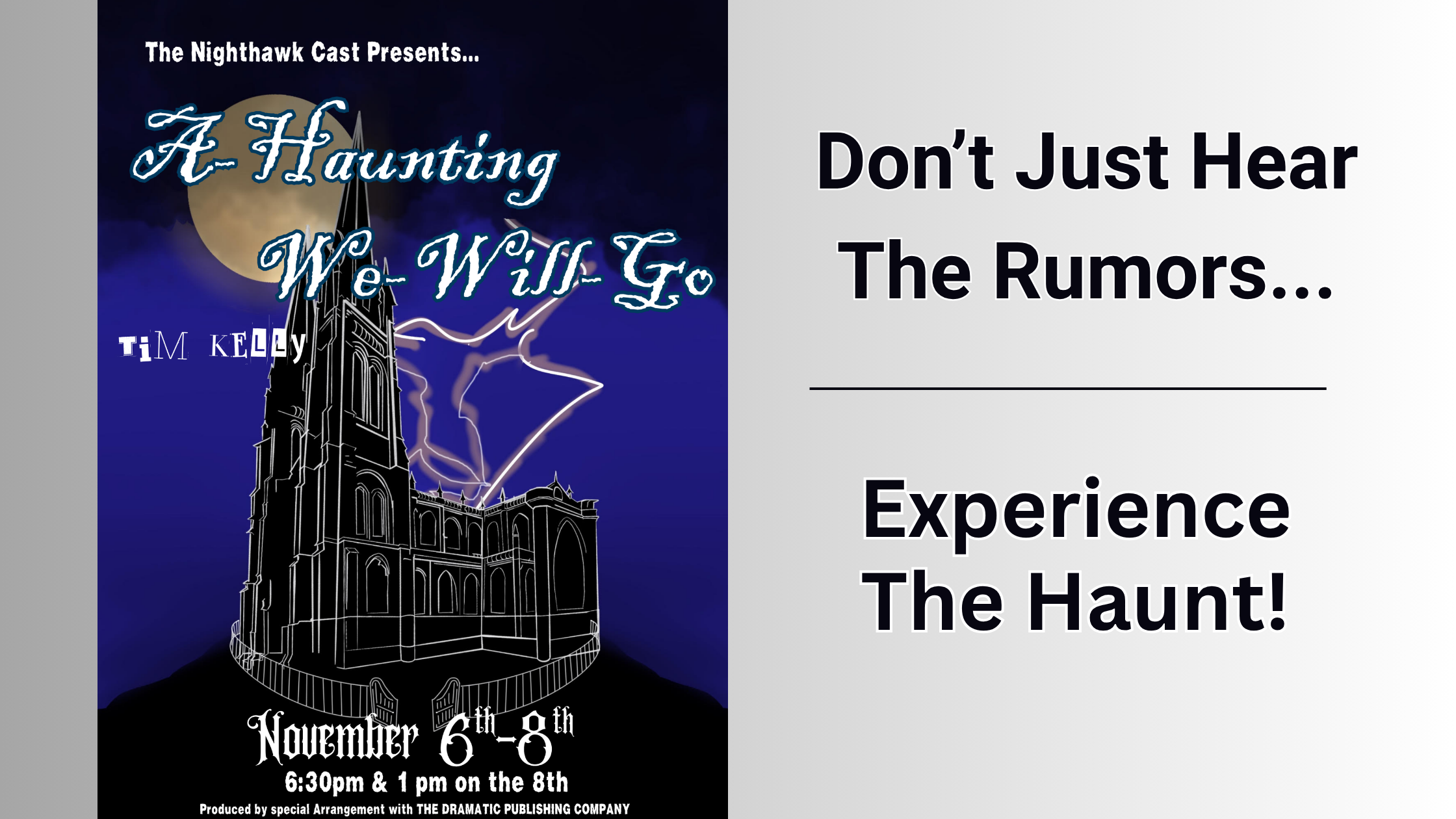 Don't Just Hear The Rumors, Experience The Haunt!